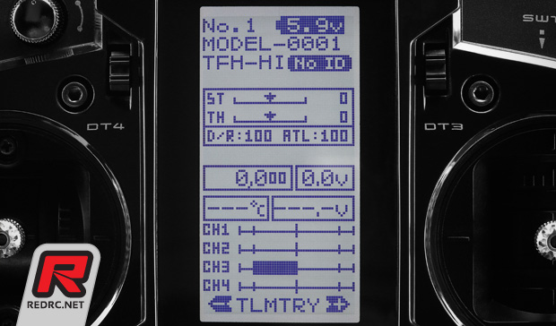 Futaba T4GRS 2.4GHz T-FHSS stick transmitter