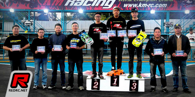 Shinya wins 200mm class KM & TRC GP Challenge