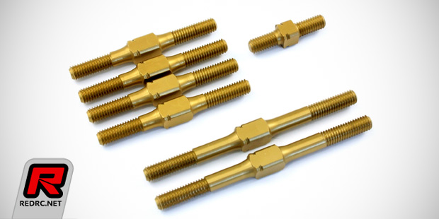 Radtec RC hard-anodised aluminium turnbuckles