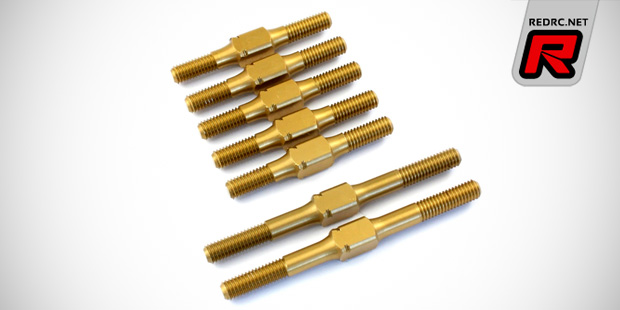 Radtec RC hard-anodised aluminium turnbuckles