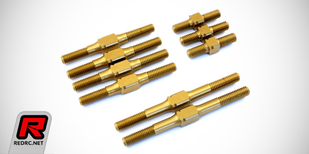 Radtec RC hard-anodised aluminium turnbuckles