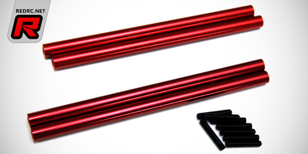 STRC Axial limited edition red aluminium option parts