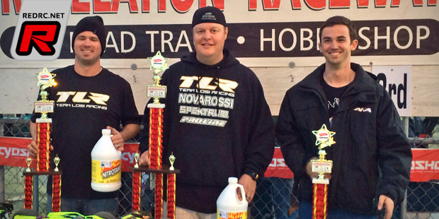 Adam Drake doubles at Toys for Tots race