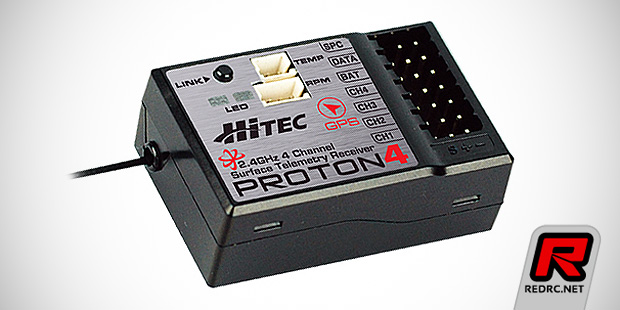 Hitec Proton & Axion 2.4GHz receivers