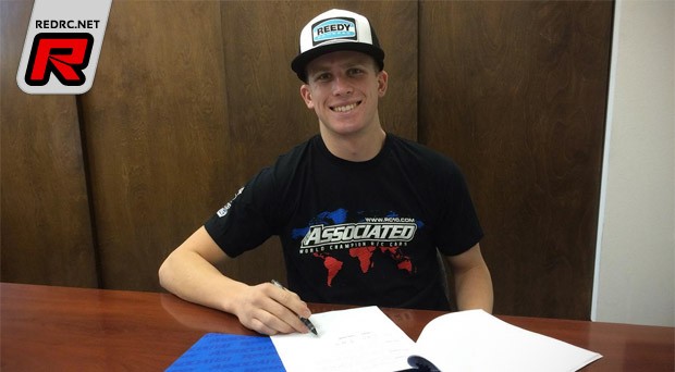 Carson Wernimont signs for Associated/Reedy
