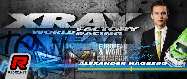 Alexander Hagberg renews with Xray