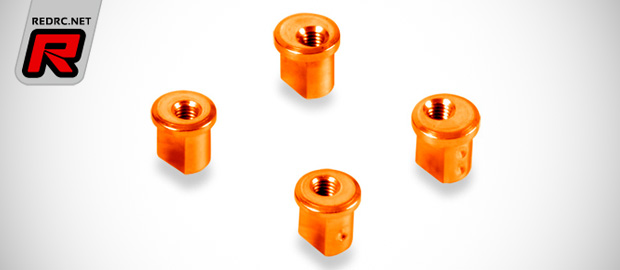 Xray X12 orange eccentric aluminium bushings