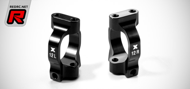 Xray XB4 12 degree aluminium C-hubs