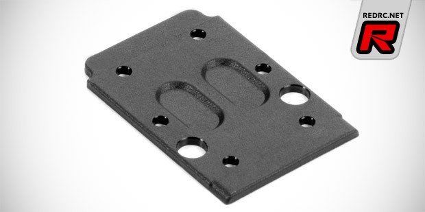 Xray XB4 composite rear chassis plate