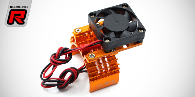 Yeah Racing single & dual fan motor heatsink sets