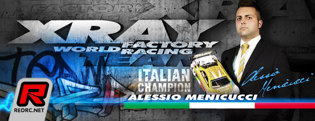 Alessio Menicucci renews with Xray