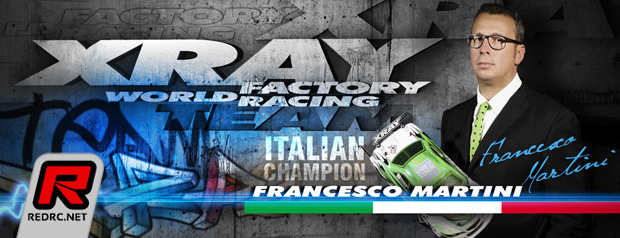 Francesco Martini re-signs with Xray