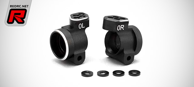 Yokomo B-Max & YZ-2 0 degree aluminium rear hubs