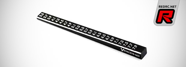 Yokomo touring car aluminium ride height gauge