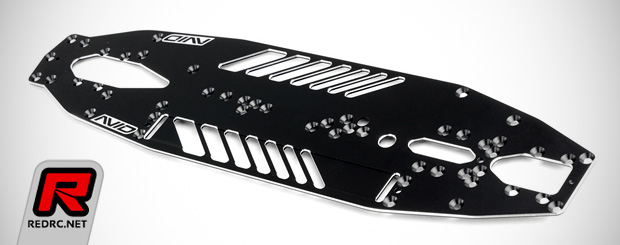 Avid T4'15 aluminium main chassis plate