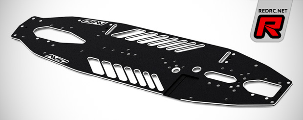 Avid T4'15 aluminium main chassis plate