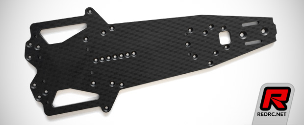 H-Speed WTF1 carbon fibre main chassis plate