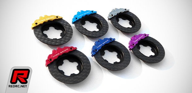 Hiro Seiko steering wheel carbon fibre brake discs