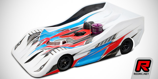 Team Titan Blitz TS040 1/8th on-road bodyshell