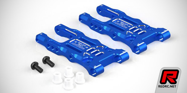 Active TT-02 long A-arms & high camber C-hubs