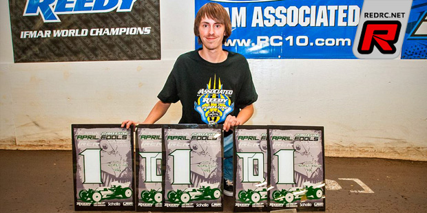 Rob Gillespie Jr. triples at April Fools Classic