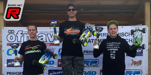 Hupo Hönigl doubles at Austrian 1/10th Buggy Nats Rd1