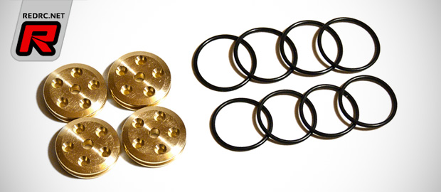 Imbue V2 brass shock pistons