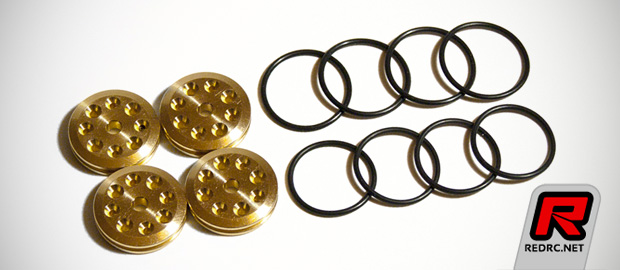 Imbue V2 brass shock pistons