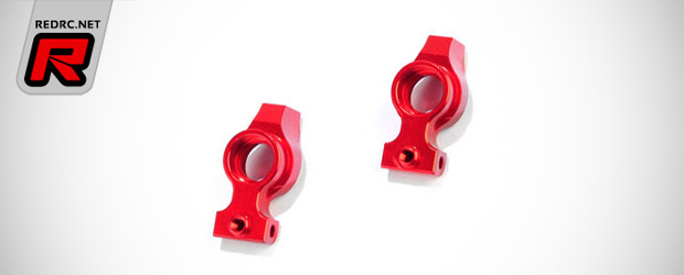 Spec-R aluminium steering blocks & rear hubs