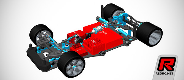 Teamsaxo GT-300W 1/12th scale pan car kit