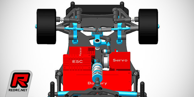 Teamsaxo GT-300W 1/12th scale pan car kit