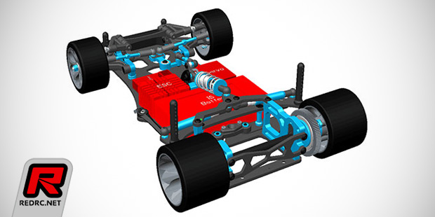 Teamsaxo GT-300W 1/12th scale pan car kit