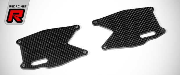 Xray XB8 graphite lower arm plates