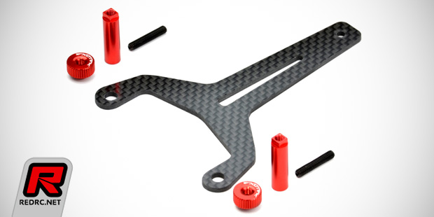 Exotek RB6 strap & twist nut shorty LiPo mount set