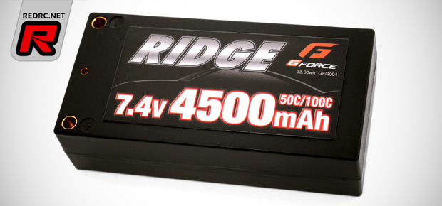 GForce Ridge shorty & low-profile shorty LiPo batteries