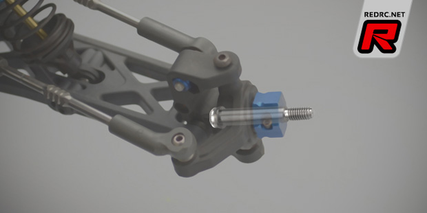 JConcepts T5M titanium knurl tip front axles