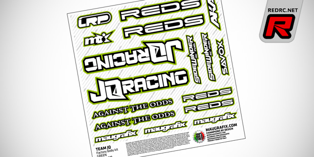 JQRacing Factory Team logo & wing decals