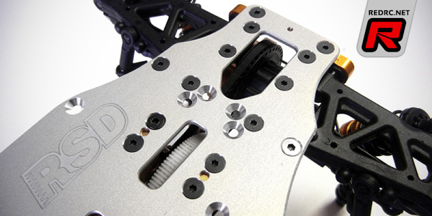 RSD RX4-15 aluminium chassis & servo mount bracket