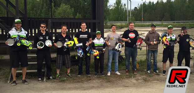 Joseph Quagraine doubles at Finnish 1/8th Nats Rd1