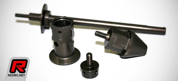 MD Racing MDF14 new carbon parts & alloy rear axle
