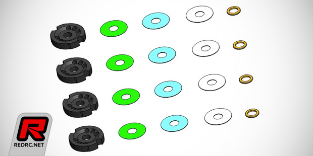 MIP T5M & SC5M Bypass1 Team Tuned shock piston kit