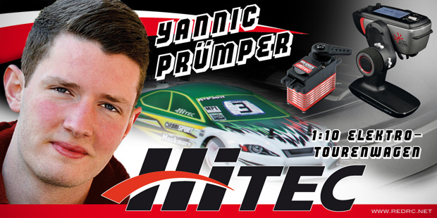 Yannic Prümper signs with Hitec
