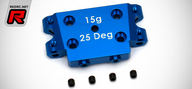 Team Associated B5-series alloy front bulkhead parts