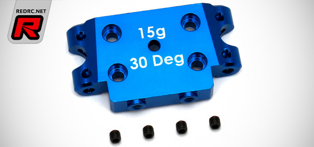 Team Associated B5-series alloy front bulkhead parts