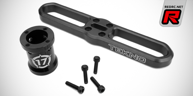 Tekno carbon fibre shock towers & wheel wrench