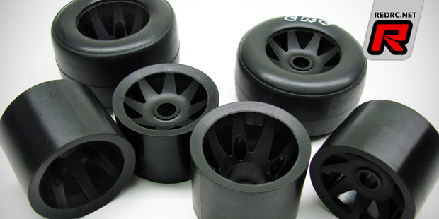 CRC 1/10th GTR wheels & RT1 rubber tyres