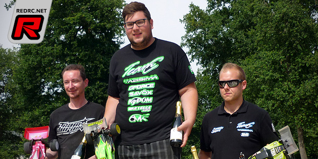 Nico Risser doubles at French Electric Buggy Nats Rd5