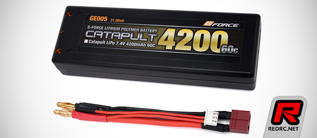 GForce Catapult high-performance LiPo batteries