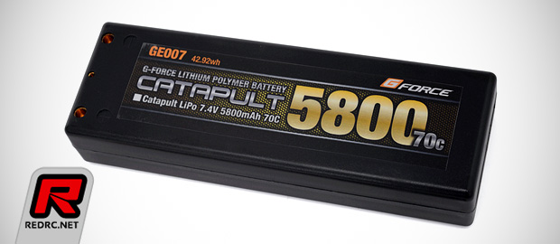 GForce Catapult high-performance LiPo batteries