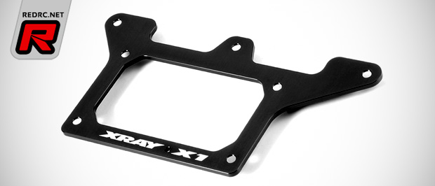 Xray X1 aluminium chassis & rear lower pod plate